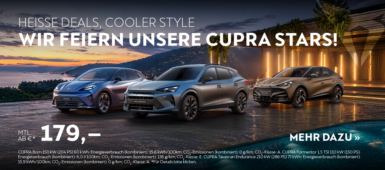 Online Cupra Deals Q3-26