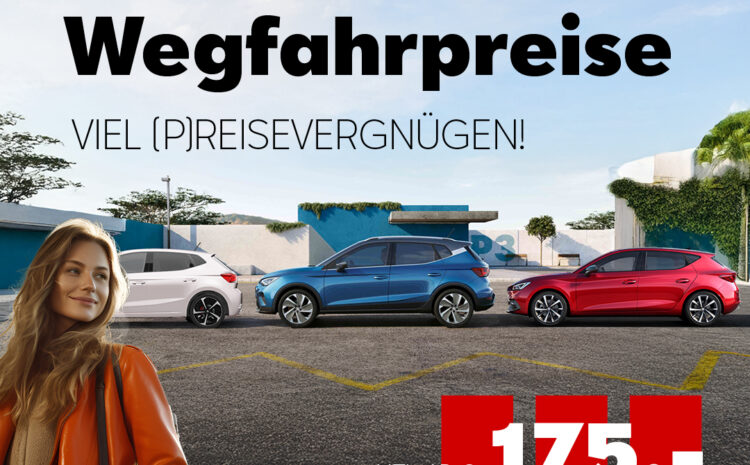  SEAT Wegfahrpreise