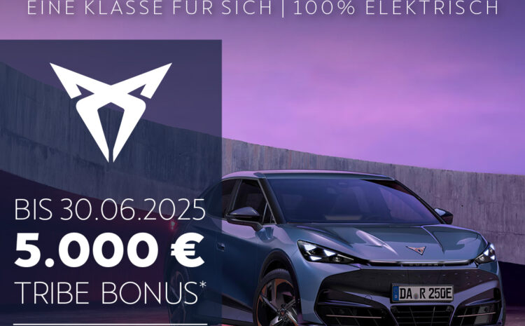 CUPRA 5.000€ Tribe Bonus