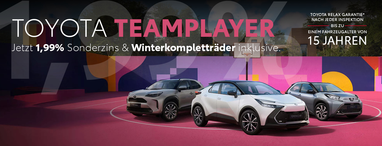 Toyota Teamplayer Modelle