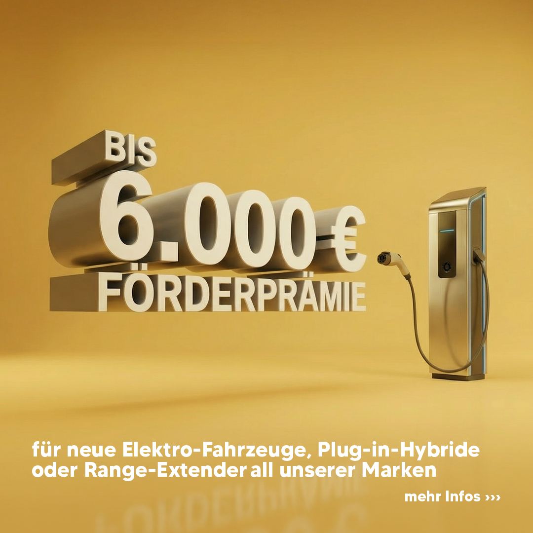 Förderprämie E-Fahrzeug