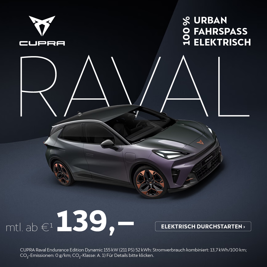 Cupra Raval ab sofort