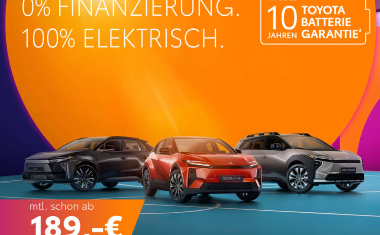 Toyota 0% Finanzierung