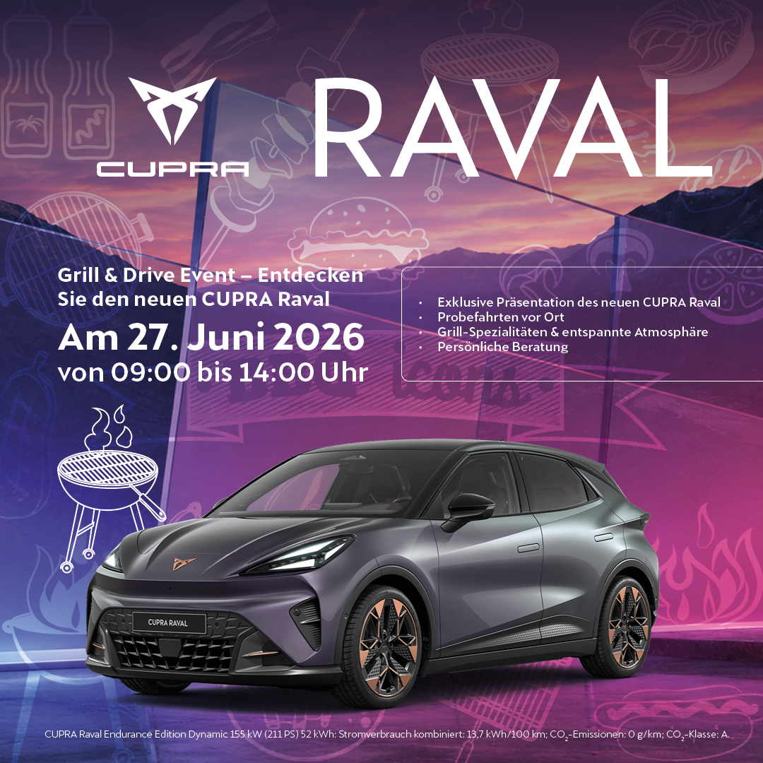 BEITRAG Cupra Raval-grill-and-drive